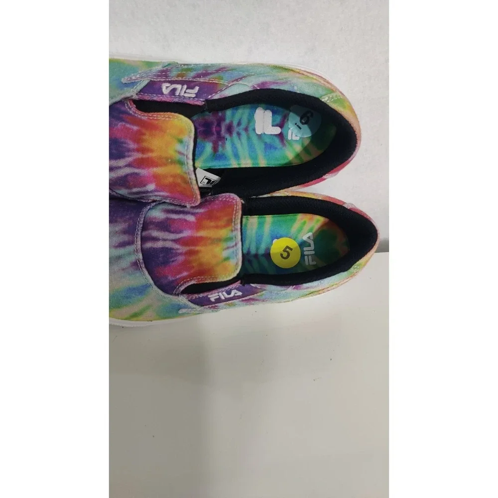 Fila‎ Tie Dye Slip On Size 5 Kids Multicolor